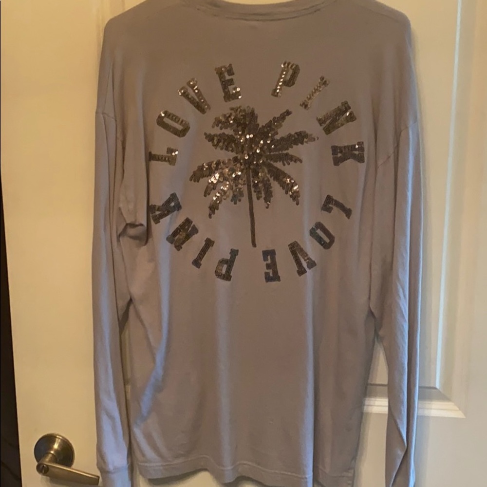 Pink long sleeve shirt